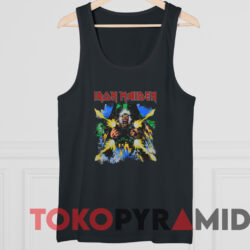 Iron Maiden Shoot That Fucker No Prayer On The Road Tour T-shirt 5 Iron Maiden Shoot That Fucker No Prayer On The Road Tour T shirt Black TankTop