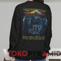 Iron Maiden Somewhere Back In Time World Tour 2009 T-shirt 3 Iron Maiden Somewhere Back In Time World Tour 2009 T shirt Black Sweatshirt