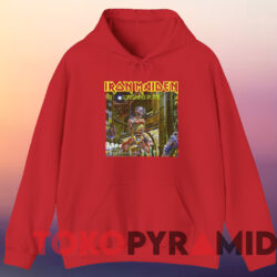 Iron Maiden Somewhere In Time T shirt Red Hoodie