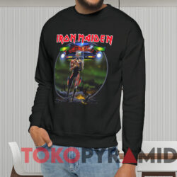 Iron Maiden Somewhere On Tour 1987 T-shirt 2 Iron Maiden Somewhere On Tour 1987 T shirt Black Sweatshirt