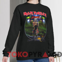 Iron Maiden Somewhere On Tour 1987 T-shirt 3 Iron Maiden Somewhere On Tour 1987 T shirt Black Sweatshirt