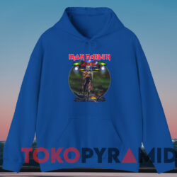 Iron Maiden Somewhere On Tour 1987 T-shirt 4 Iron Maiden Somewhere On Tour 1987 T shirt Blue Hoodie