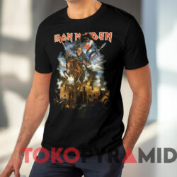 Iron Maiden Texas 2012 Maiden England T shirt Black T shirt