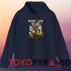 Iron Maiden Texas 2012 Maiden England T shirt Navy Hoodie