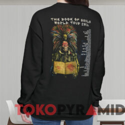 Iron Maiden The Book of Souls World Tour 2016 T-shirt 3 Iron Maiden The Book Of Souls World Tour 2016 T shirt Black Sweatshirt