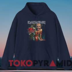 Iron Maiden The Book of Souls World Tour 2016 T-shirt 4 Iron Maiden The Book Of Souls World Tour 2016 T shirt Navy Hoodie