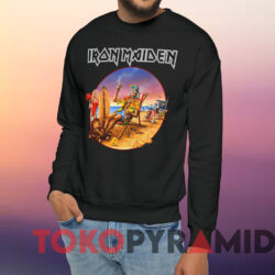 Iron Maiden The Book of Souls World Tour 2017 T-shirt 2 Iron Maiden The Book Of Souls World Tour 2017 T shirt Black Sweatshirt