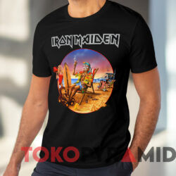 Iron Maiden The Book Of Souls World Tour 2017 T shirt Black T shirt