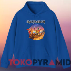 Iron Maiden The Book of Souls World Tour 2017 T-shirt 4 Iron Maiden The Book Of Souls World Tour 2017 T shirt Blue Hoodie