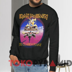 Iron Maiden The Clairvoyant T-shirt 3 Iron Maiden The Clairvoyant T shirt Black Sweatshirt