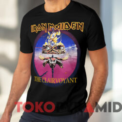 Iron Maiden The Clairvoyant T shirt Black T shirt