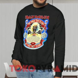 Iron Maiden The First Ten Years Up The Irons T-shirt 2 Iron Maiden The First Ten Years Up The Irons T shirt Black Sweatshirt
