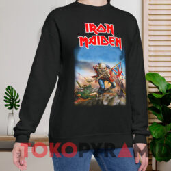Iron Maiden The Trooper T shirt Black Sweatshirt