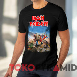 Iron Maiden The Trooper T shirt Black T shirt
