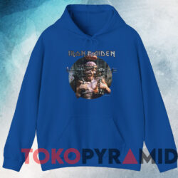 Iron Maiden The X Factor T shirt Blue Hoodie