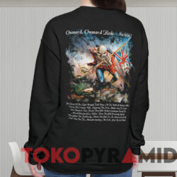 Iron Maiden Trooper Beer T shirt Black Sweatshirt