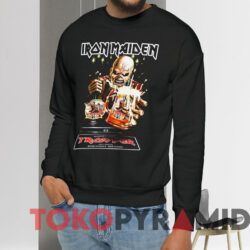 Iron Maiden Trooper Beer T shirt Black Sweatshirt