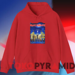 Iron Maiden Virtual XI World Tour T-shirt 4 Iron Maiden Virtual Xi World Tour T shirt Red Hoodie