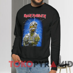 Iron Maiden World Slavery Tour T-shirt 2 Iron Maiden World Slavery Tour T shirt Black Sweatshirt