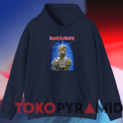 Iron Maiden World Slavery Tour T-shirt 4 Iron Maiden World Slavery Tour T shirt Navy Hoodie