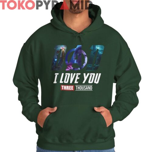 Iron Man Dad I Love You Three Thousand Shirt