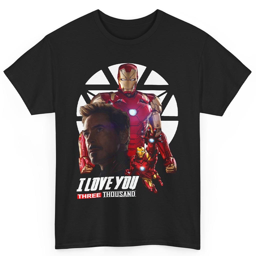 Iron Man I Love You 3000 Shirt Iron Man I Love You 3000 Shirt