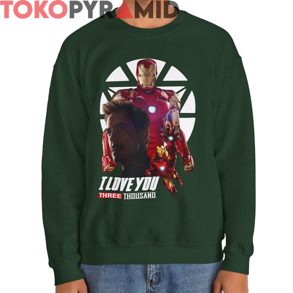 Iron Man I Love You 3000 Shirt Iron Man I Love You 3000 Shirt
