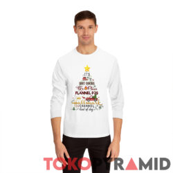 Its A Hot Cocoa Fireplace Flannel Pjs Hallmark Channel Kind Of Day Long Sleeve