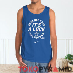 Its A Lock Dallas Cowboys Nfc East Champions 2023 Tank Top