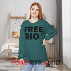 Jack Harlow Urban Wyatt Free Rio Shirt 4 Jack Harlow Urban Wyatt Free Rio Green Long sleeved