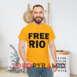 Jack Harlow Urban Wyatt Free Rio Yellow T shirt