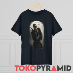 Jack Skellington And Sally T-shirt 2 Jack Skellington And Sally T shirt Navi