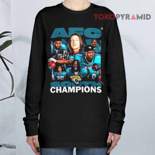 Jacksonville Jaguars 2025 Afc South Champion Long sleeved
