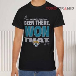 Jaguars Afc South Champions 2025 Black T shirt