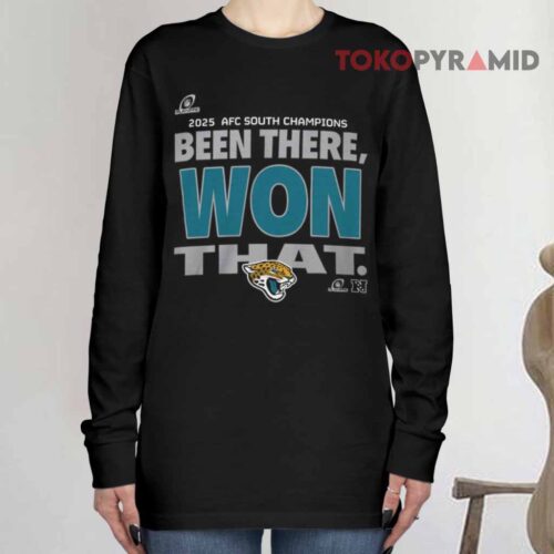 Jaguars Afc South Champions 2025 Long sleeved