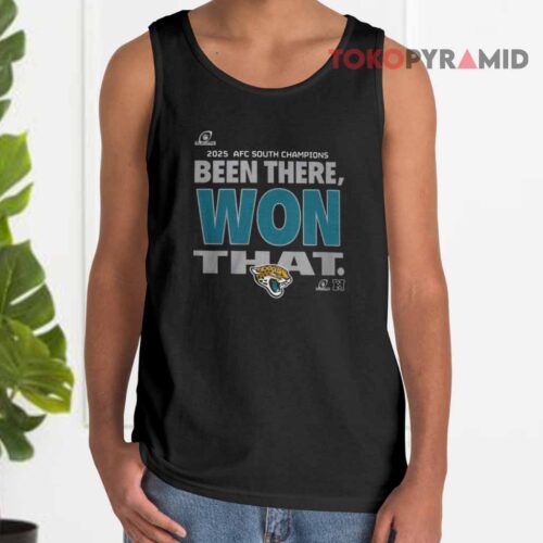 Jaguars Afc South Champions 2025 Tank Top