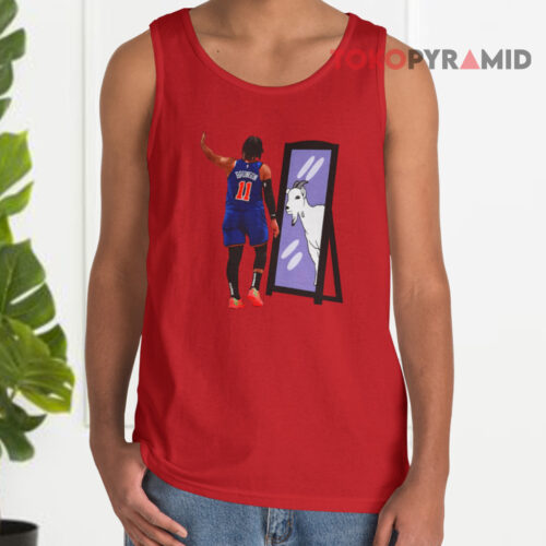 Jalen Brunson Goat Mirror Tank Top Jalen Brunson Goat Mirror Tank Top