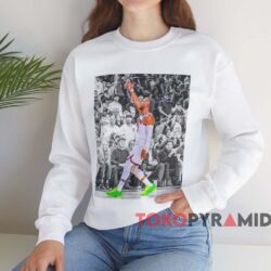 Jalen Brunson Last Four Games New York Knicks On His Back T-shirt 4 Jalen Brunson Last Four Games New York Knicks On His Back T shirt White Sweatshirt