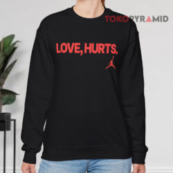 Jalen Hurts Love Hurts Eagles Jordan Sweatshirt