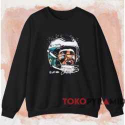 Jalen Hurts Philadelphia Eagles Big Face Shirt 3 Jalen Hurts Philadelphia Eagles Big Face Shirt Black Sweatshirt