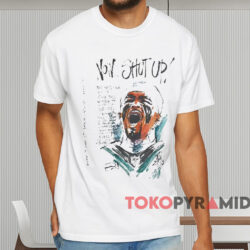 Jalen Hurts Philadelphia Eagles Now Shut Up Shirt White T shirt