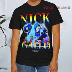 Jalen Williams Nick Gallo The Goat Black T shirt