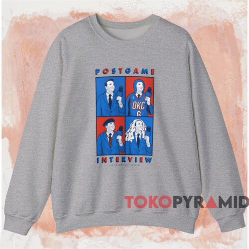Jalen Williams Postgame Interview Shirt Grey Sweatshirt Jalen Williams Postgame Interview Shirt Grey Sweatshirt