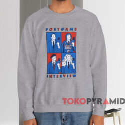 Jalen Williams Postgame Interview Shirt 4 Jalen Williams Postgame Interview Shirt Grey Sweatshirt