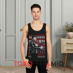 James Franco Selfie Christmas Sweatshirt 2 James Franco Selfie Christmas Black Tank Top