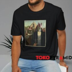 Jar Jar Binks American Gothic Shirt Black T shirt