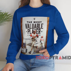 Jarren Duran Is Your MLB All Star Game 2024 MVP Shirt 4 Jarren Duran Is Your Mlb All Star Game 2024 Mvp Shirt Blue Sweatshirt