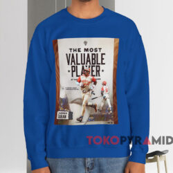 Jarren Duran Is Your MLB All Star Game 2024 MVP Shirt 3 Jarren Duran Is Your Mlb All Star Game 2024 Mvp Shirt Blue Sweatshirt