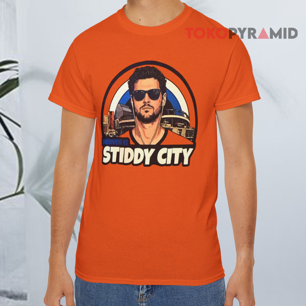 Jarrett Stidham Denver Is Stiddy City Orange T shirt Jarrett Stidham Denver Is Stiddy City Orange T shirt