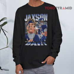 Jaxson Dart New York Giants Vintage Shirt 4 Jaxson Dart New York Giants Vintage Long sleeved